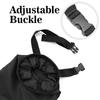 IPELY Universal Car Garbage Bag Back Seat Headrest Litter Trash Garbage Can (Black)