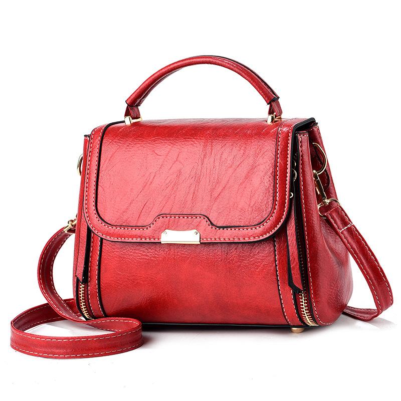 

Handbag Women s Bag Retro Shoulder Messenger Bag Versatile Fashion Premium Mom Bag 22*11*17