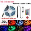 LED Lights StripS Bluetooth USB 5V LED Strip RGB Flexible LED Lamp Tape Ribbon RGB TV Desktop Screen BackLight Diode Tape 30 LIght/M Not Waterproof