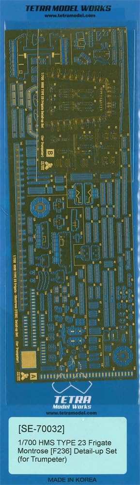 Tetra Model SE Series British Type 23 Frigate HMS Montrose F236 Plastic Model Parts SE7032 1/700 (TR Model)