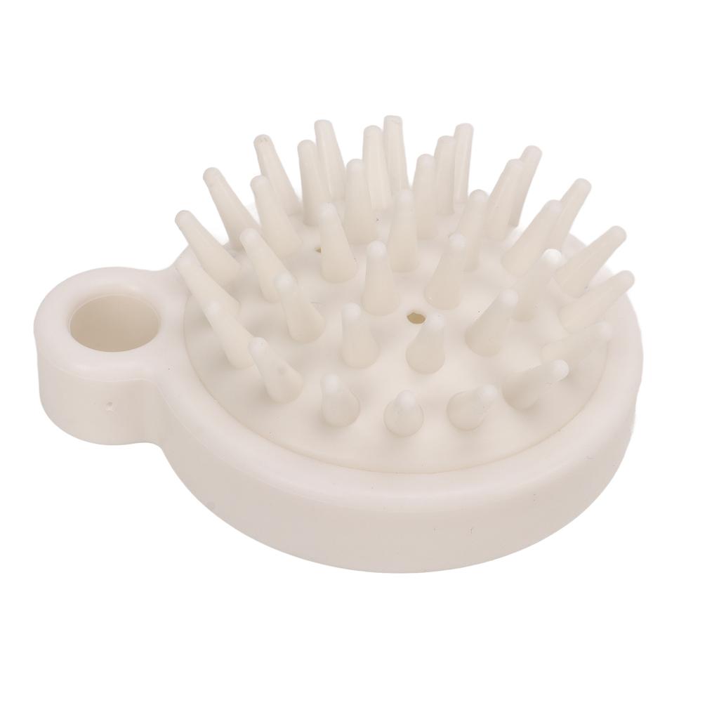 Hair Scalp Massager Silicone Shower Shampoo Brush Scalp Cleaning Scrubber Tool
