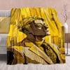Jujutsu Kaisen Anime Flannel Blanket - Soft Warm Perfect for Sofa, Bedding Camping Travel Office Home Decor 