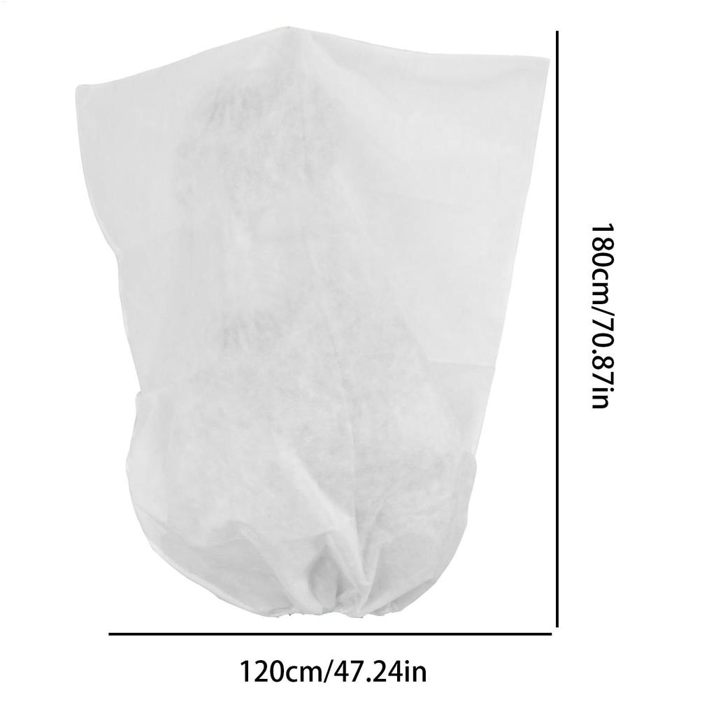 Winter Plant Covers Freeze Protection Garden Freeze Protection Cover With Drawstring Outdoor Nonwoven Greenhouse Shrubs Blanket