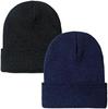 Rosoz Unisex Winter Beanie Cuffed Knit Skull Cap for Men and Women