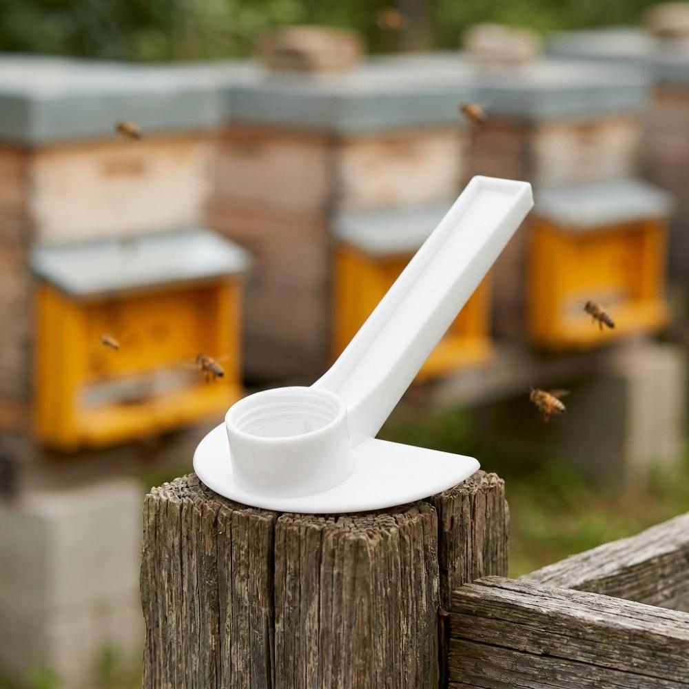 20Pcs Tasteless Bee Water Feeder Plastic Multifunction Bee Water Feeder  Beekeeping