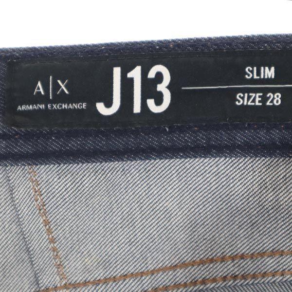 Armani Exchange Slim Denim Pants W28 Dark Blue Jeans Women Used
