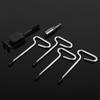 Universals Ice Anchors Tool Camping Tent Threaded Peg Portable Ice Shelter Stake Nails Practical Ice Anchors Tool Drill