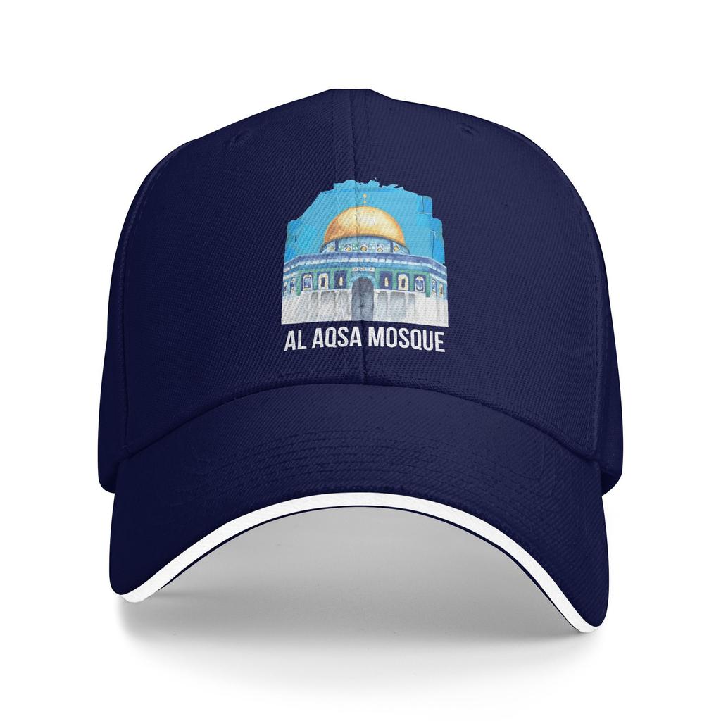 Al-Aqsa-Moschee Palästina Lässige Baseballkappe Sommer Trucker-Hut Sonnenschutz Outdoor-Sport Hip-Hop-Hüte Herren Mode Baseballkappen