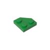 10 Peças 26601 Placa de Cunha 2x2 Canto Chanfrado Bloco Moc Compatível com Tijolo DIY Brinquedo Infantil Peça de Montagem