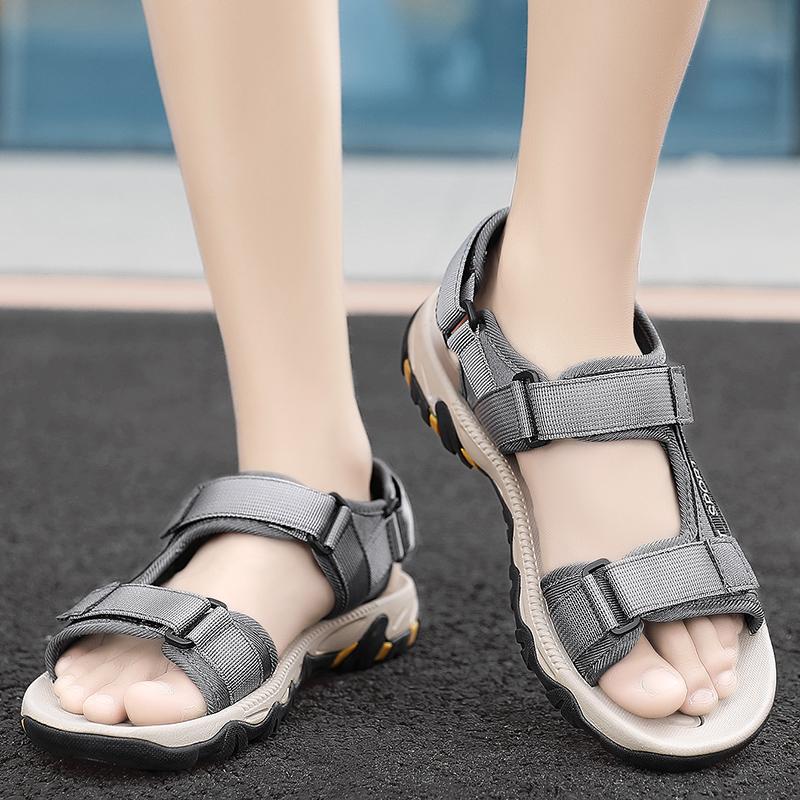 Fashion Men's Sport Sandals Big Size Summer Leisure Beach Holiday Flip Flop Male Outdoor Comfortable Lightweight Arch Support Men Shoes