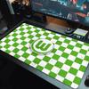 VfL Wolfsburg Mauspads Großes Gaming-Tischkissen Rutschfestes Laptop-Tablet Großes Mauspads XXL Matte Mini-PC Spielmatte Mit Verriegeltem Rand_xia