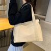 Women Nylon Tote Bag Large Capacity Shoulder Handbag Casual Lightweight Crossbody Bag Multi Pocket Travel Shopping Work Bag