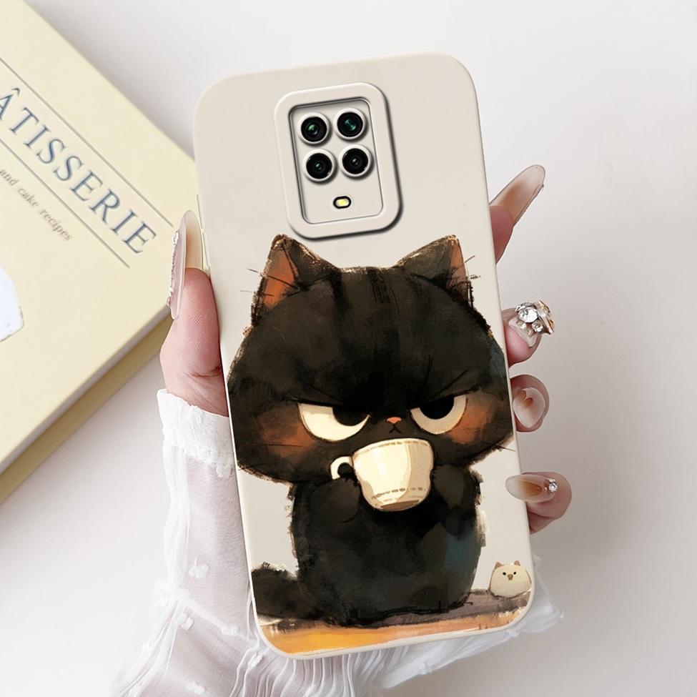Casing For Redmi Note 9 9S 9Pro 4G Back Cover For Redmi Note 9 Pro Case Cute Cartoon Fashion Flowers Silicone Shockproof Bumper