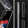 Serbien Flagge Transparente Handyhülle Für Samsung Galaxy S23 S22 5G S20 Ultra S21 FE 5G S10E S9 S8 S10 Plus Weiche Stoßfeste Rückseite