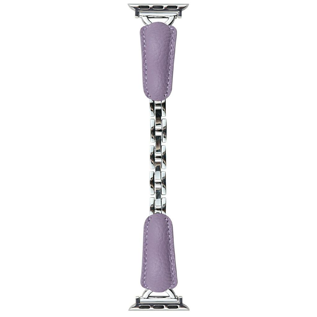 Watch Band For Apple Watch Series 10 Ultra 9 8 7 SE 6 5 4 3 2 1 46mm 49mm 45mm 44mm 42mm D-Shaped Buckle Leather Strap