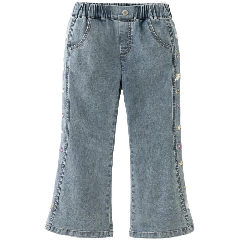 DAVE & BELLA Girls  Flared Denim Jeans 130cm