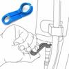 16pcs Auto Fuel Line Angled Disconnect Set Tool Remove Fuel Line Replacement Tool Air-conditioning Oil Pipe Quick Removal Tool