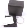 Great GUCCI Bracelet G Logo Accessories Silver SV925 Mens Used