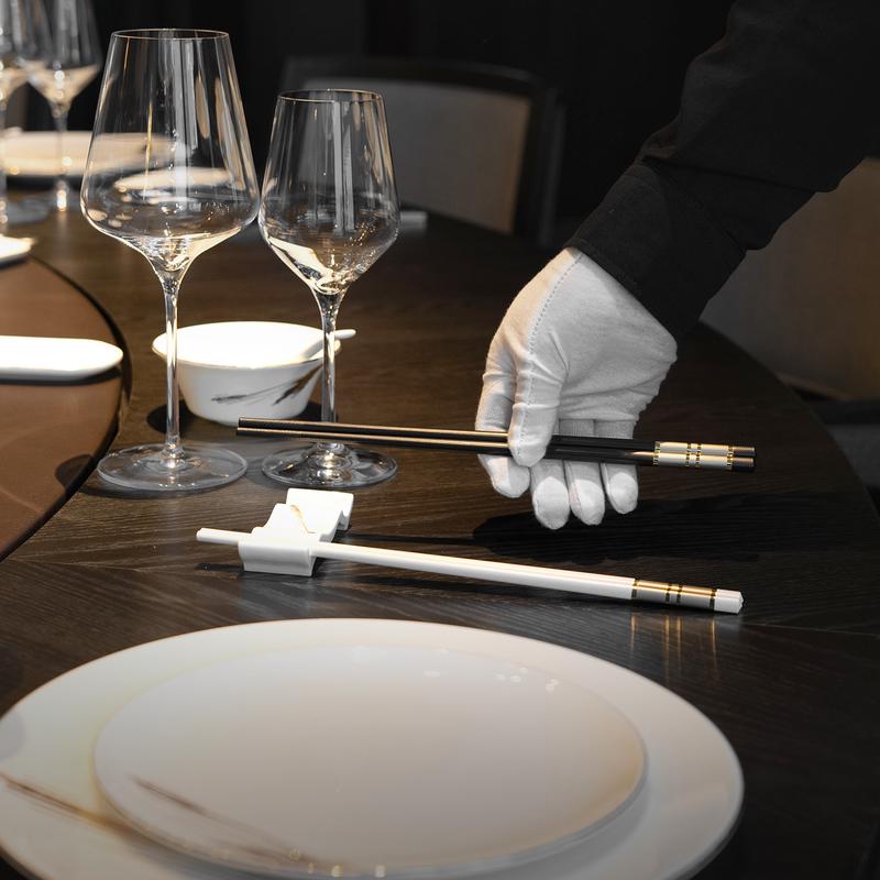 Kemanduo High-End Non-Slip Alloy Chopsticks