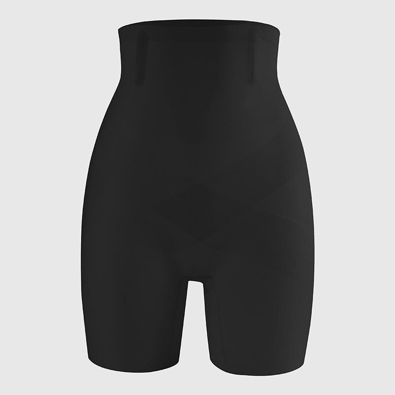 

2025 летние брюки с высокой талией, корсет для живота, утягивающие брюки, корсет для живота, талия, плоский угол, подтяжка бедер, нижнее белье для женщин XXL (135-77.5 kg) чёрный