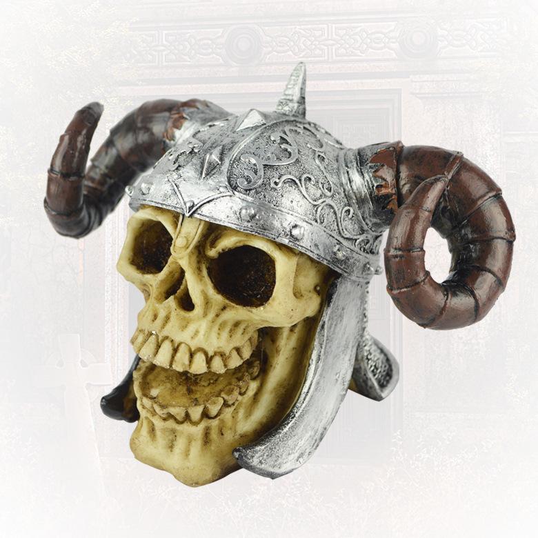 

Creative Halloween Bighorn Skull Prank Hat - Fun Gag Gift Prop