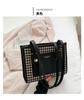 Large Capacity Bag Women'S Bag Fashion Shoulder Bag Versatile Texture Plaid Portable Foreign Style Tote Bag