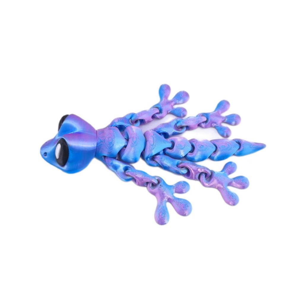 3D-gedruckter Gecko-Magnet-Schmuck - Kreative stereoskopische Auto-Dekoration und Geschenk