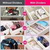 4 Pack Drawer Dividers Organizer Adjustable Storage Retractable Drawer Partition Holder Household Clapboard Kitchen Organizer