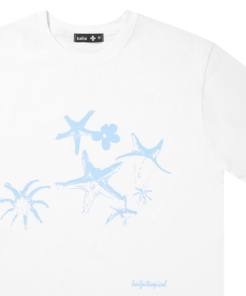 KAIFAI Osel Short Sleeve T-Shirt (White) K26Qb226