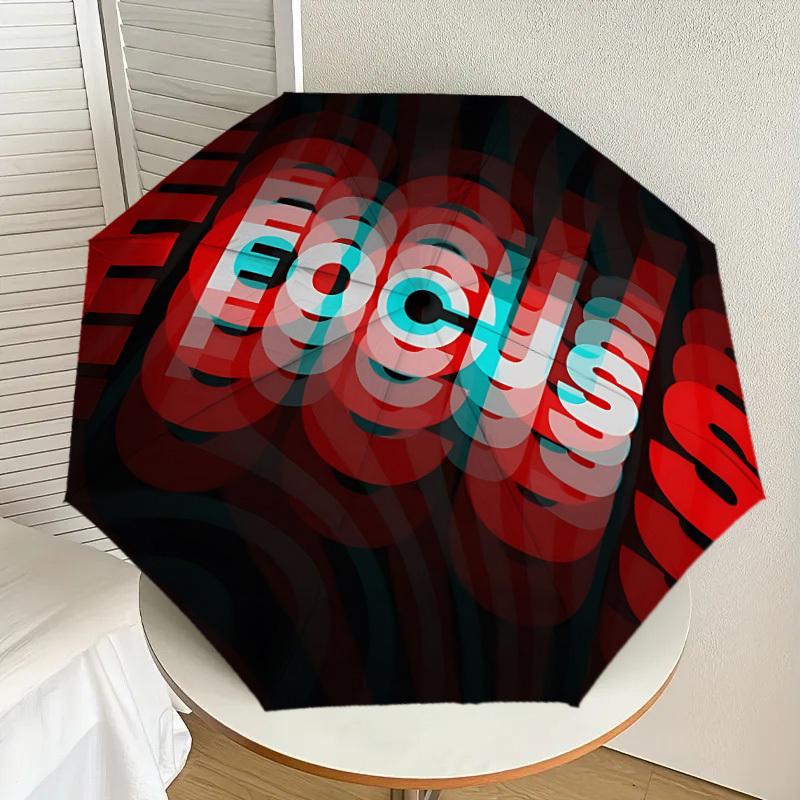 1pc Focus Automatic Open/Close Umbrella, Formal Events - Ideal Gift for Family or Friends, Outdoor Accessory yy251211176