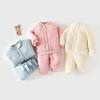 Winter Cotton Coat Set for Infants & Toddlers - Thick, Loose-Fit Jacket for Boys & Girls