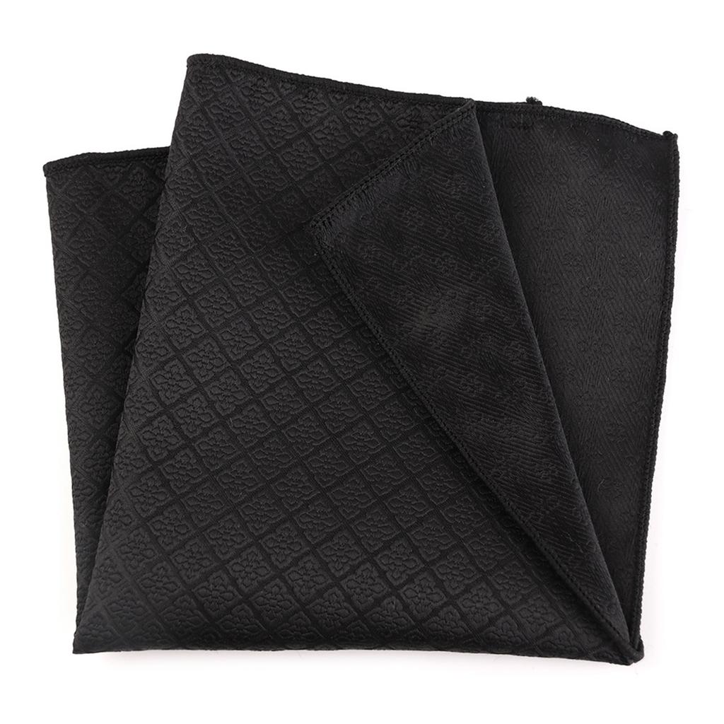Lightweight Handkerchief Dark Pattern Hankie Washable Chest Towel Pocket Handkerchief for Adult Commercial Affairs