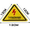 Electrical Hazard Warning Sticker
