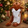 Windproof Plush Christmas Hat Funny Reindeer Hat Creative Deer Hat  Christmas Party