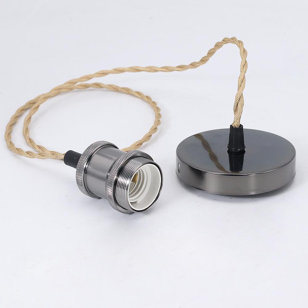 Aluminum Vintage Light E27 Lamp Holder Chandelier for 110V 220V Led/Edison Bulb Vintage Retro Bar Hanging Lamp for Home/room