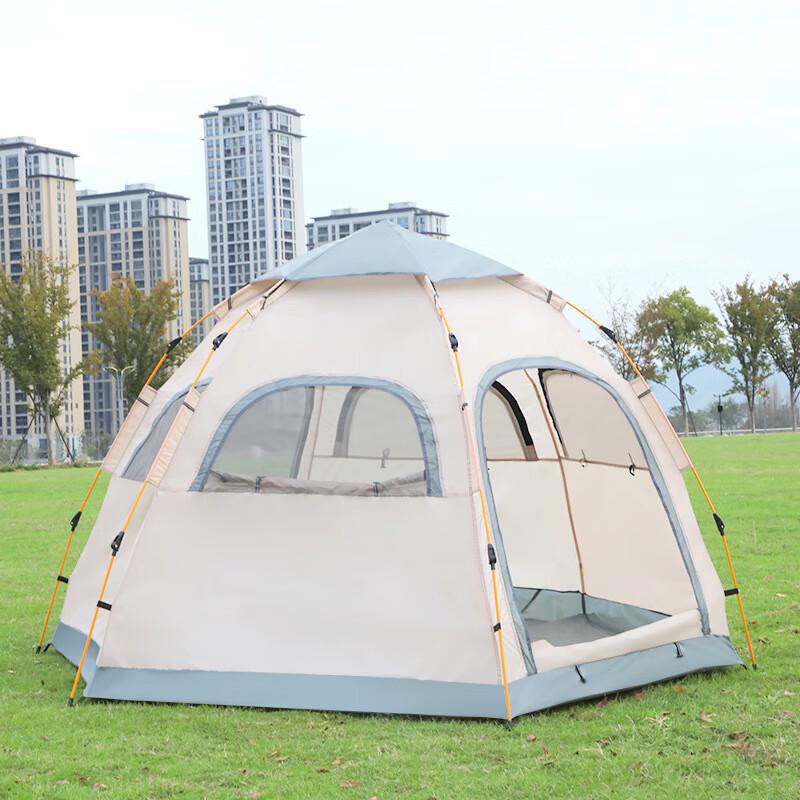 Automatic Pop-Up Hexagonal Camping Tent 200*150*125cm