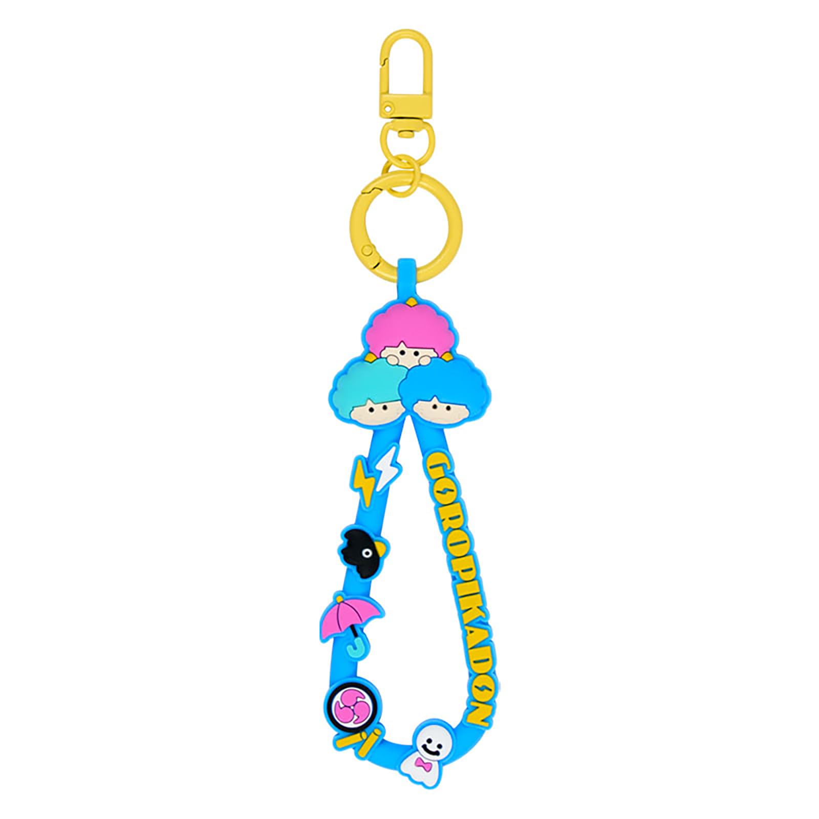 Sanrio Rubber Code Keychain Grand Prix 1st Goropikadon 829617 (Character Edition)
