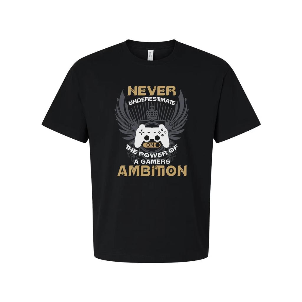 Never Underestimate A Gamer Ambition Graphic Tee