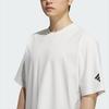adidas Climacool Fos Short Sleeve Round Neck Sports Casual T-Shirt Men Tops Bright-White KE9590
