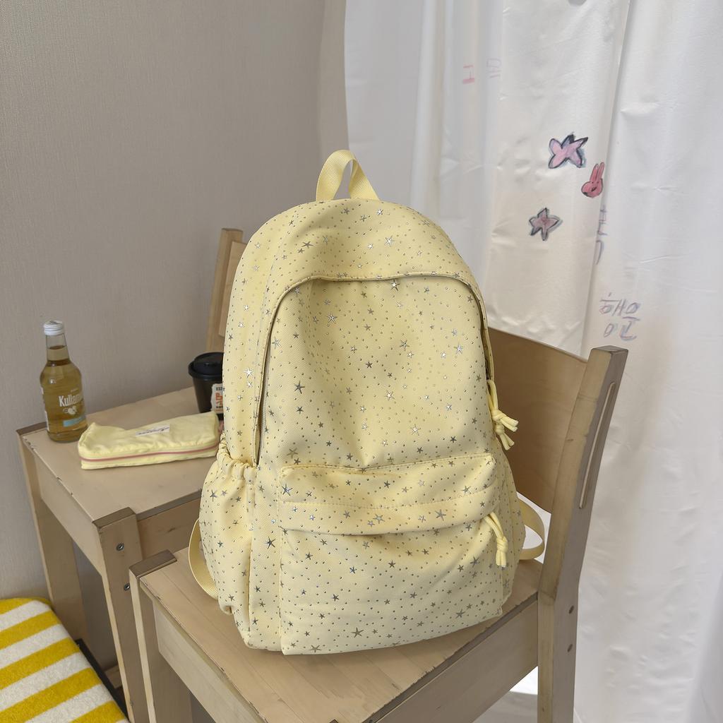 Schoolbag Casual Gypsy backpack for men and women Large capacity Japanese small fresh schoolbag for women New simple and fashionable junior high