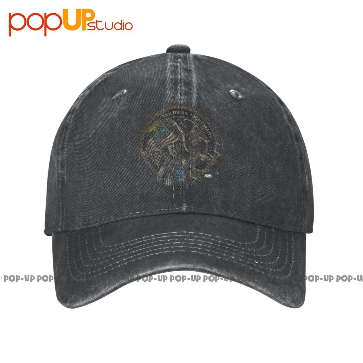 

All Elite Wrestling Cody Pledge Washed Denim Baseball Cap Hats унісекс Гарячі пропозиції One Size