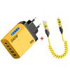 Carregador Rápido PD 240W Quick Charge 3.0 Adaptador Carregador de Telefone Tipo C Carregamento Rápido Adaptador de Parede