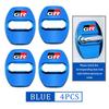 4Pcs Zinc Alloy Car Door Lock Buckle Protective Covers For S3 GRsport Hilux Aygo Yaris Corolla Rav4 CHR Auris JH3