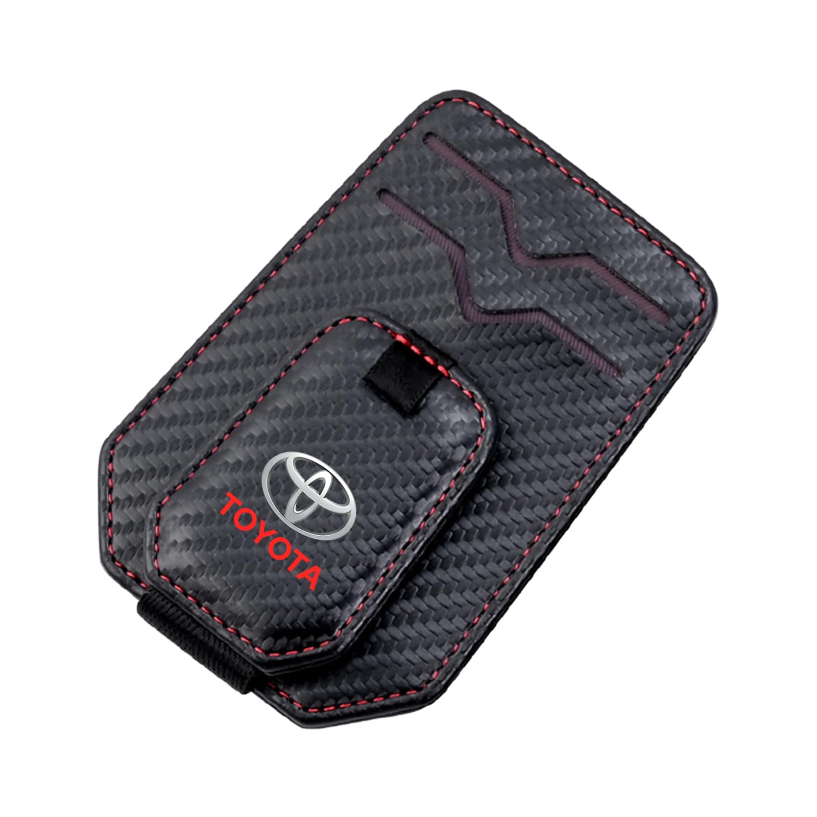 

ZUISHENG Car Eyeglass Clip, Multi Storage Card Clip, Suitable for Toyota, Sun Visor Eyeglass Suitable for Toyota