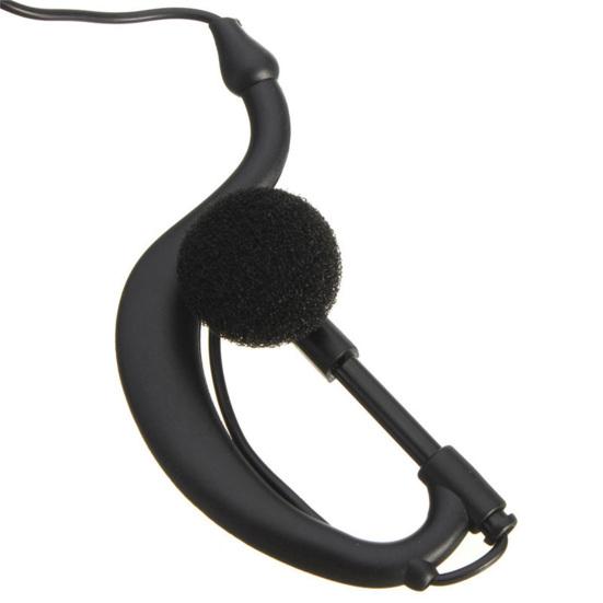 Căști radio cu design cu clemă microfon Sensibilitate ridicată Calitate bună a sunetului Peste ureche Comunicare fluidă 50dB 2 pini Walkie-talkie