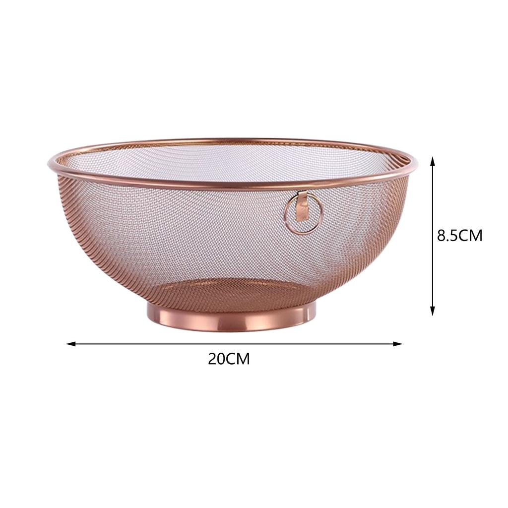 Rice Washing Colander Rice Cleaning Washing Strainer Basket Stainless Steel Rice Sieve Food Strainer Food Strainer Colander