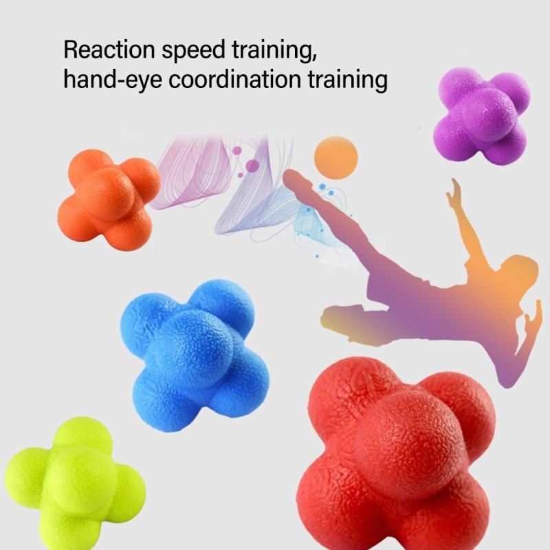 Reaction Bounce Balls Agility Reaction Reflexes Balls for Improving Agility Reflexes and Hand Eye Coordination Skills