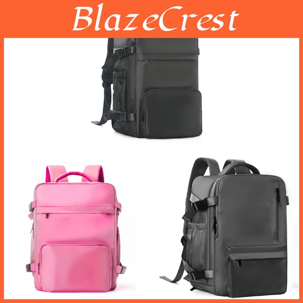 Nylon Travel Backpack With Breathable Padding For Business And Commuting Use