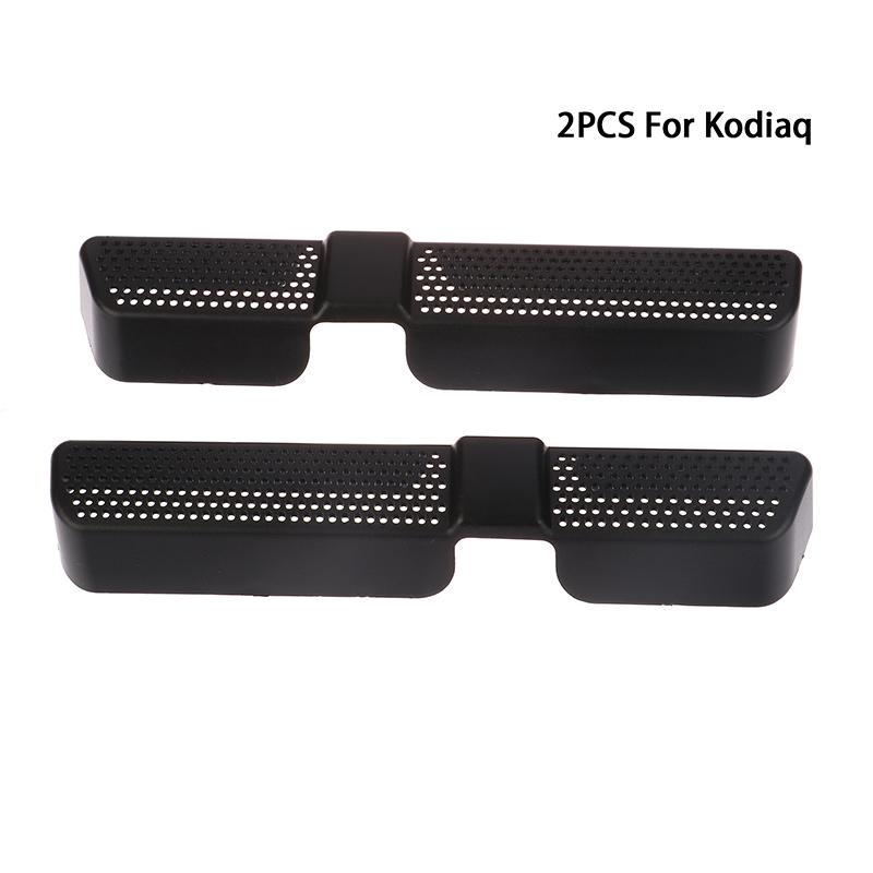 

2 Pcs Under Front Seat Rear Footwell Air Duct Outlet Vent Grille Cover for Seat Ateca Tarraco Koraq чёрный