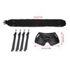 Fighting Belt Fishing Belt Rod Holder Rod Support Holder Fishing Rod Holder Waist Belt Set Fish Rod Belt Fishing Tackle